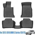 Front & Rear Floor Mats Liner Set For 2012-2018 Bmw Series F30 F31 Tpe Black. Fixed Price $78.79.