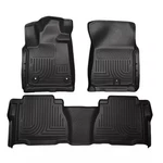 Husky Weatherbeater 1ST & 2ND Row Blk Floor Mats For 12-13 Tundra Crew/ext. Cab. Fixed Price $153.20.