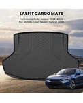 Lasfit Cargo Liner For Honda Civic Sedan 2022-2026 All-weather Black Trunk Mat. Fixed Price $95.00.