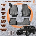 3D Molded Car Floor Mats Liners Fits Volvo XC70 2007-2016 All Season Heavy Duty. Fixed Price $111.59.