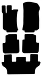 For Mercedes Benz R350 2006-2013 Custom Fit Carpet Floor Mats Colors Available. Fixed Price $95.00.