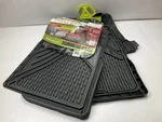 Hopkins 79000 27.5"X18.5" Full Size Heavy Duty Black Floor Mats (4 Piece Set). Fixed Price $28.79.