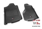 Rugged Ridge Front Floor Liners For Ram Pair 02-18 1500/2500/3500. Fixed Price $147.42.