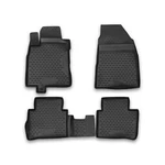 Omac Floor Mats Liner For Nissan Versa 2007-2012 Black Tpe All-weather 4 Pcs. Fixed Price $84.99.