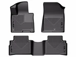 Husky Weatherbeater FRONT/2ND Row Floor Mats 3PC Fits 2023-2026 Kia Sportage Blk. Fixed Price $127.49.