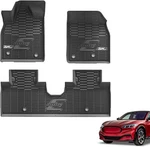 3W Tpe Floor Mats & Cargo Liner Ford Mustang Mach 2021-2024 All Weather. Fixed Price $169.99.