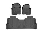Weathertech Floorliner Hp 2017-2019 Ford Super Duty 1ST & 2ND Row, Black. Fixed Price $268.90.