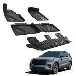 Floor Mats Ford Explorer 2020-2026 7 Seats Liners 1ST & 2ND 3RD Row. Fixed Price $169.99.