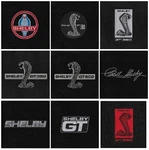 Lloyd Mats Velourtex Shelby Mustang Logos Black Front Floor (2015-2022). Fixed Price $138.99.