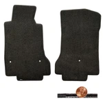 2008-2012 C6 Corvette Classic Loop 2PC Ebony Black Front Floor Mats Set. Fixed Price $93.99.