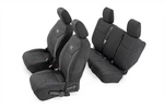 Rough Country Front & Rear Seat Covers, Black, For 13-18 4-DOOR Jeep Jk Wrangler. Fixed Price $239.95.