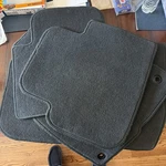 Honda Black Carpet Floor Mats Oem 2026 Only 1 Month Old Set Of 4. Fixed Price $29.00.