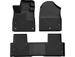 Husky Weatherbeater FRONT/2ND Row Floor Mats 3PC Fits 2023-2026 Honda Pilot Blk. Fixed Price $149.99.