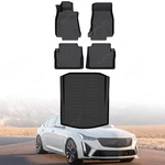 Tpe Floor Mats & Trunk Cargo Liner Full Cover Fits 2020-2024 Cadillac CT5 4DOOR. Fixed Price $101.89.