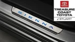 New Oem Toyota Sienna 21 Chrome Finished Illuminated Blue Door Sills 2PC Set. Fixed Price $289.99.