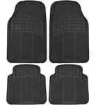 All Weather Rubber Floor Mats For Car Suv & Truck - 4 Pc Set Front Rear Bdk. Fixed Price $69.95.