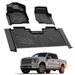 Tpe Floor Mats Ford F-150 2015-2026 Super Cab Waterproof 1ST & 2ND Row Liner. Fixed Price $139.00.
