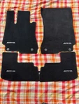 Mercedes-benz Amg Original 4-PIECE Floor Mat Set 216 Cl Coupe Lhd Black New. Fixed Price $614.79.