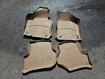 Weathertech Mats Floorliner For Golf/gti/jetta/rabbit 1ST & 2ND Row- Tan. Fixed Price $124.95.