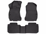 Husky Weatherbeater FRONT/2ND Row Floor Mats 3PC Fits 14-18 Subaru Forester Blk. Fixed Price $149.99.
