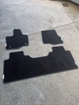 Oem 15-25??? F-150 Limited Quilted Black Crew Cab Carpet Floor Mats 3 Piece Set. Fixed Price $125.00.