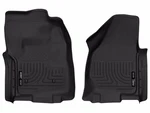 Husky X-act Contour Mat Fits 12-16 F250-F450 Reg Cab W/carpet Floor Frnt 2PC Blk. Fixed Price $93.49.