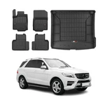 For Mercedes-benz ML250 15 Floor Mat And Cargo Liner Set Premium 1ST, 2ND Row &. Fixed Price $209.90.