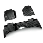 Genuine Mopar All-weather Floor Mats Bucket-style Quad Cab Black 82215581AB. Fixed Price $124.00.