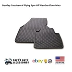 Car All Weather Floor Mats For 2006 - 2013 Bentley Continental Flying Spur Sedan. Fixed Price $396.00.
