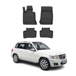 Omac Premium Floor Mats For Mercedes Glk Class X204 2009-2015 Tpe Black 4X. Fixed Price $119.99.