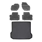 Rezawplast Rubber Floor Mats For Volvo XC70 2008-2016 Pe Cargo Custom Fit 3D. Fixed Price $159.89.
