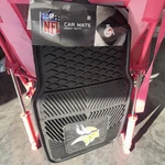 Nfl Minnesota Vikings Car Truck 2 Front Heavy Duty Rubber Vinyl Floor Mats. Fixed Price $38.99.