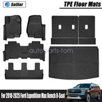 Tpe Floor Mats+trunk Liners 2018-2025 Ford Expedition Max Bench 8-SEATS Us. Fixed Price $119.69.