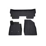 First- And Second-row Premium All-weather Floor Liners Ebony With Buick Scrip. Fixed Price $247.50.