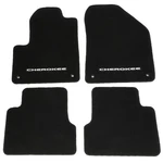 14-15 Jeep Cherokee Front And Rear Black Carpet Floor Mats Set Oem New Mopar. Fixed Price $166.13.