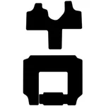 Custom Fit Carpet Floor Mats For Chrysler Town & Country Dodge Grand Caravan. Fixed Price $277.18.