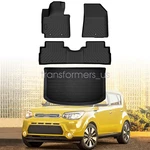 3D Tpe Floor Mats / Trunk Cargo Liner Fits 2014-2019 Kia Soul 4-DOOR Waterproof. Fixed Price $104.25.