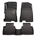 Husky Weatherbeater 1ST & 2ND Row Black Floor Liners For 08-12 Honda Accord 4-DR. Fixed Price $151.84.