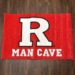 Nwot Rutgers University Scarlet Knights Man Cave Rug Fanmats Washable. Fixed Price $14.24.