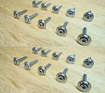 20 Chrome Kick Panel Screws! For Gm Camaro Firebird Nova Chevelle Trans Etc. Fixed Price $29.50.