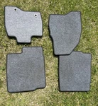2013-2019 Ford Flex Set Of 4 Floor Mats Ebony Black Carpet Genuine Oem. Fixed Price $80.00.