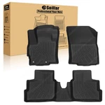 Tpe Row Floor Mats Liner For 2017 2018 2019 2020 Mitsubishi Mirage Hatchback. Fixed Price $103.69.
