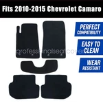 5PCS For 2010-2015 Chevrolet Camaro Lt Ss ZL1 Front & Rear Floor Mats Carpet. Fixed Price $34.89.