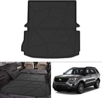 Kust Black Tpe Rubber Trunk Cargo Mat 2011-2019 Ford Explorer, All Weather. Fixed Price $128.92.