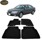 Fits 11-14 Hyundai Sonata 4DR Floor Mats Carpet Front & Rear Nylon Black 4PC Set. Fixed Price $45.99.