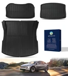 Set Of All Weather Trunk Mats Cargo Liner Tpe For 2023-2025 Tesla. Fixed Price $98.80.