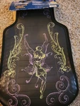 Tinkerbell Goth Rare Disney Dark Car Truck 2 Piece Floor Mats Plasticlear. Fixed Price $200.00.