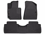 Husky Weatherbeater FRONT/2ND Row Floor Mats 3PC Fits 2014-2019 Kia Soul Black. Fixed Price $149.99.