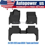 Floor Mats Liner Tpe Fits 2024 2025 Lexus GX550 & Toyota Land Cruiser Protector. Fixed Price $59.49.