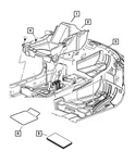 Genuine Mopar Front Floor Carpet XL90XDVAF. Fixed Price $36.79.